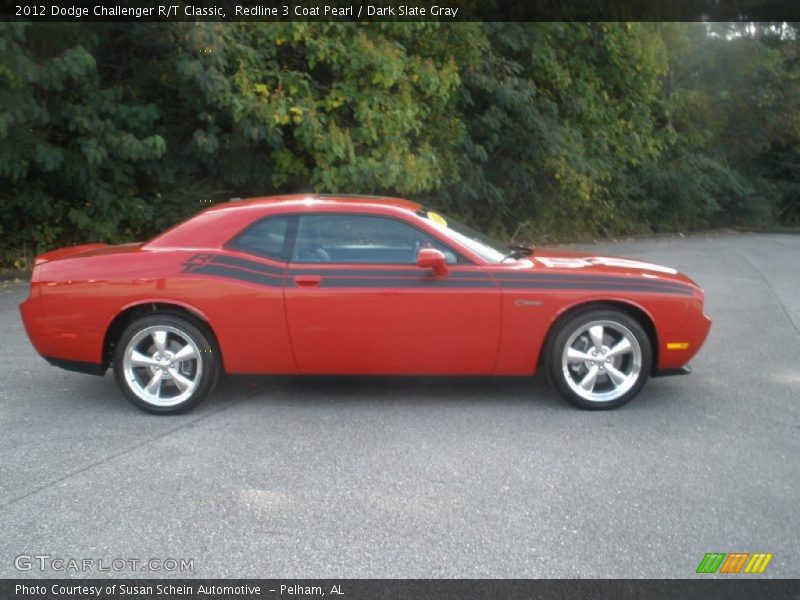 Redline 3 Coat Pearl / Dark Slate Gray 2012 Dodge Challenger R/T Classic