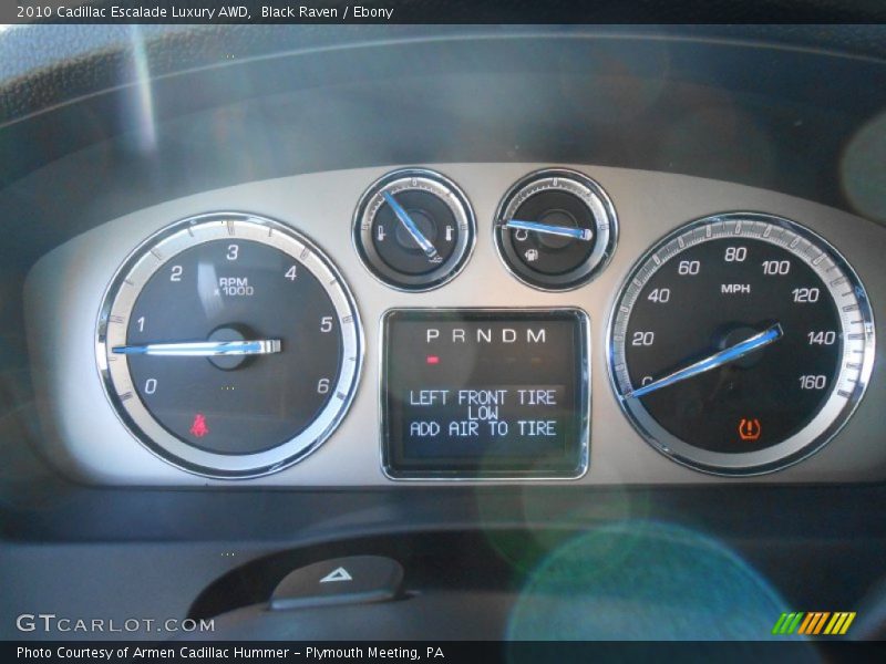 Black Raven / Ebony 2010 Cadillac Escalade Luxury AWD