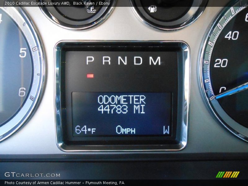 Black Raven / Ebony 2010 Cadillac Escalade Luxury AWD