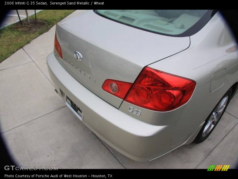 Serengeti Sand Metallic / Wheat 2006 Infiniti G 35 Sedan