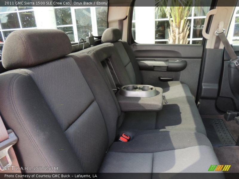 Onyx Black / Ebony 2011 GMC Sierra 1500 SLE Crew Cab