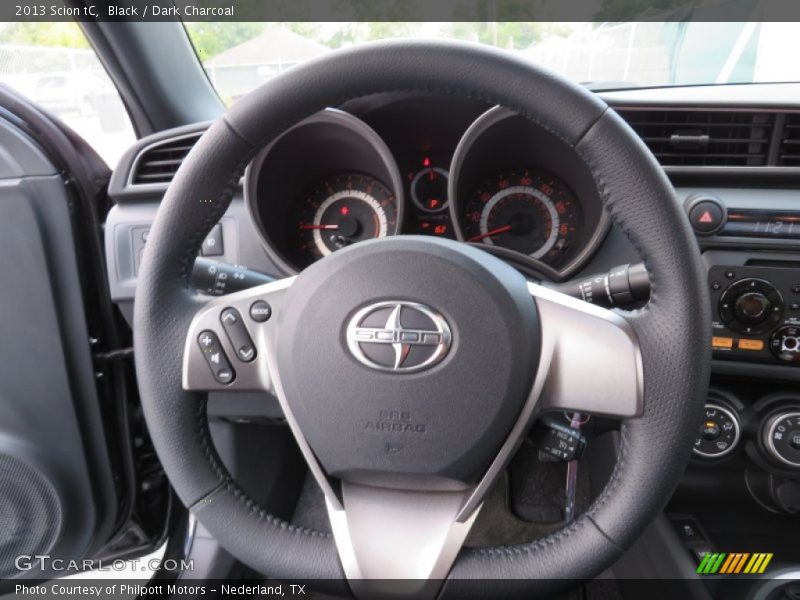 Black / Dark Charcoal 2013 Scion tC