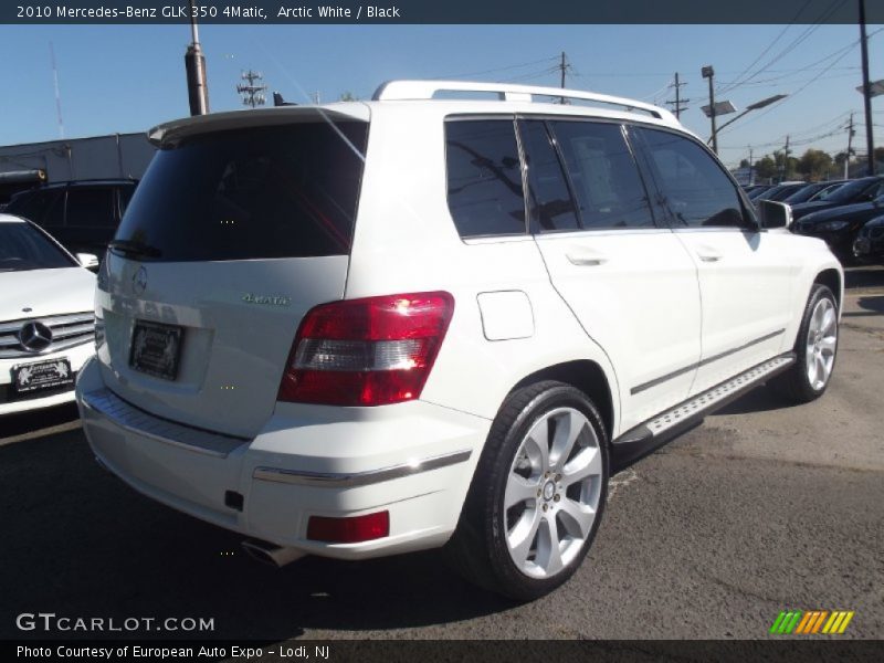 Arctic White / Black 2010 Mercedes-Benz GLK 350 4Matic