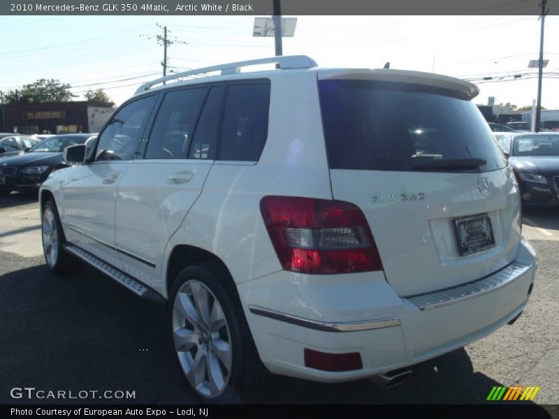 Arctic White / Black 2010 Mercedes-Benz GLK 350 4Matic