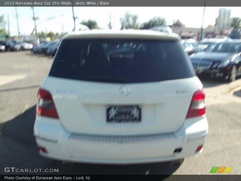 Arctic White / Black 2010 Mercedes-Benz GLK 350 4Matic