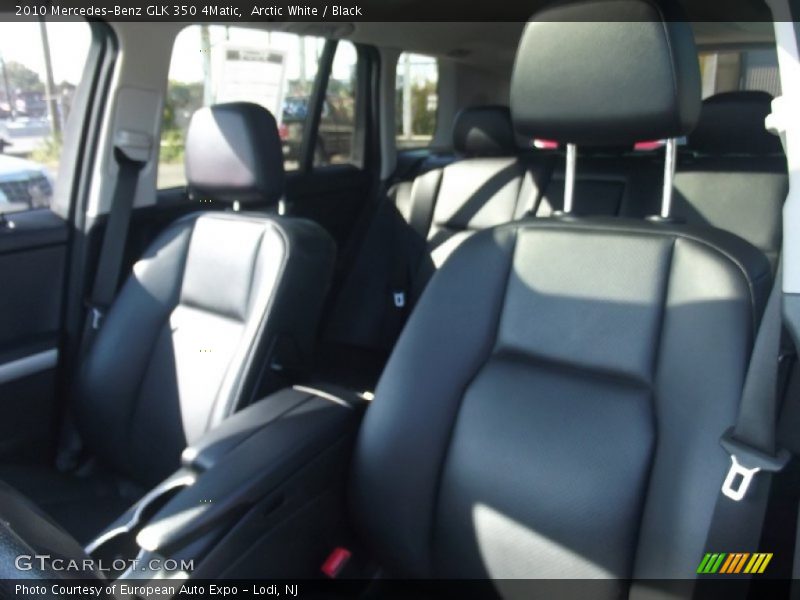 Arctic White / Black 2010 Mercedes-Benz GLK 350 4Matic