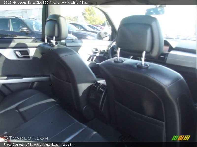 Arctic White / Black 2010 Mercedes-Benz GLK 350 4Matic