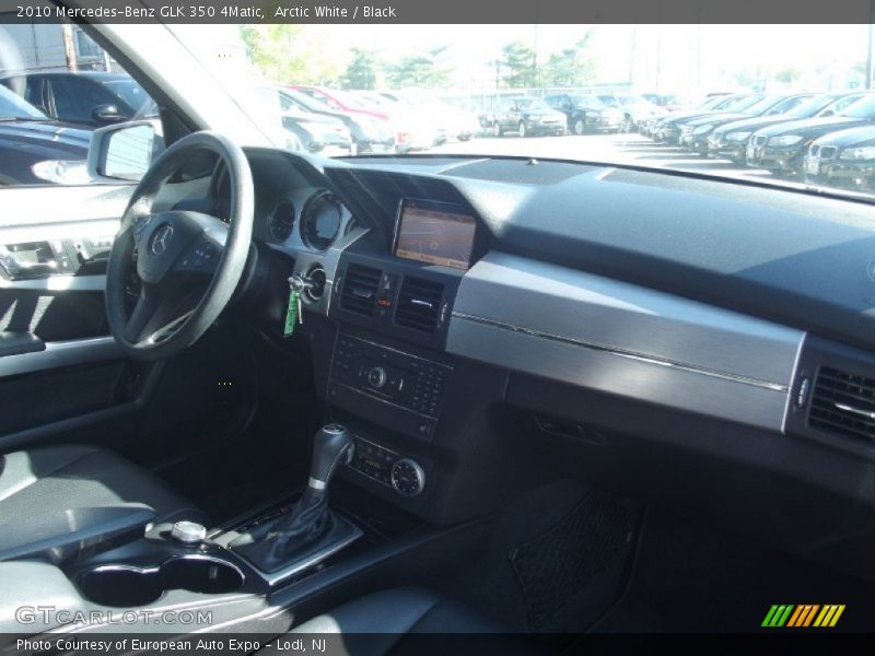 Arctic White / Black 2010 Mercedes-Benz GLK 350 4Matic