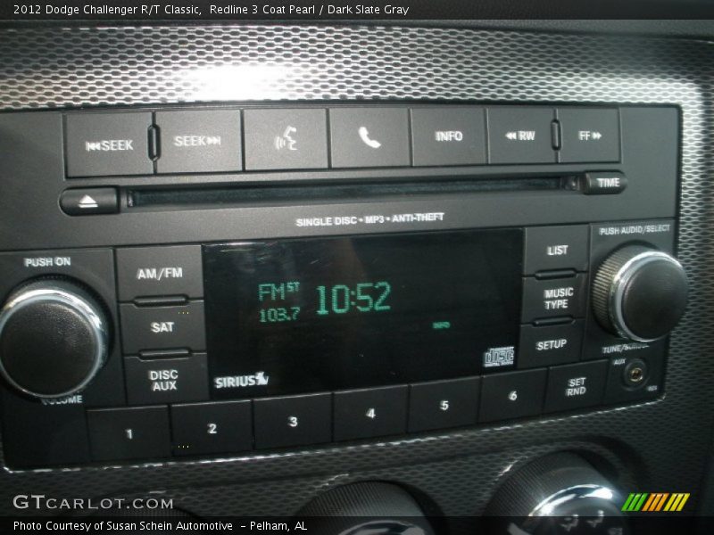 Redline 3 Coat Pearl / Dark Slate Gray 2012 Dodge Challenger R/T Classic