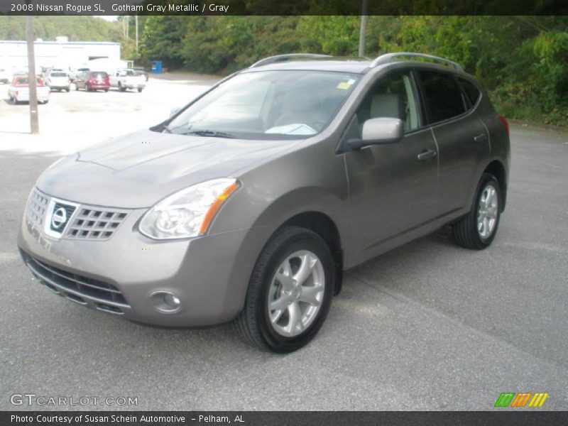 Gotham Gray Metallic / Gray 2008 Nissan Rogue SL