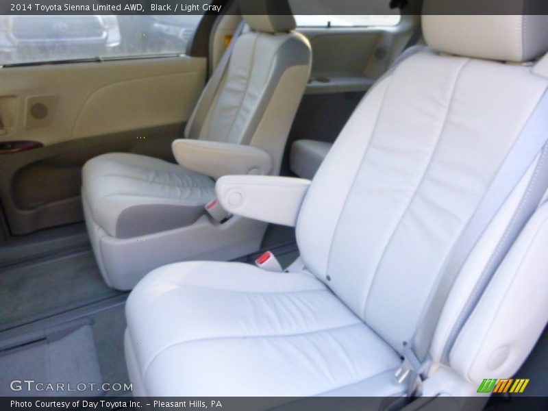 Black / Light Gray 2014 Toyota Sienna Limited AWD