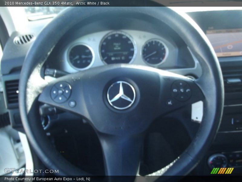 Arctic White / Black 2010 Mercedes-Benz GLK 350 4Matic