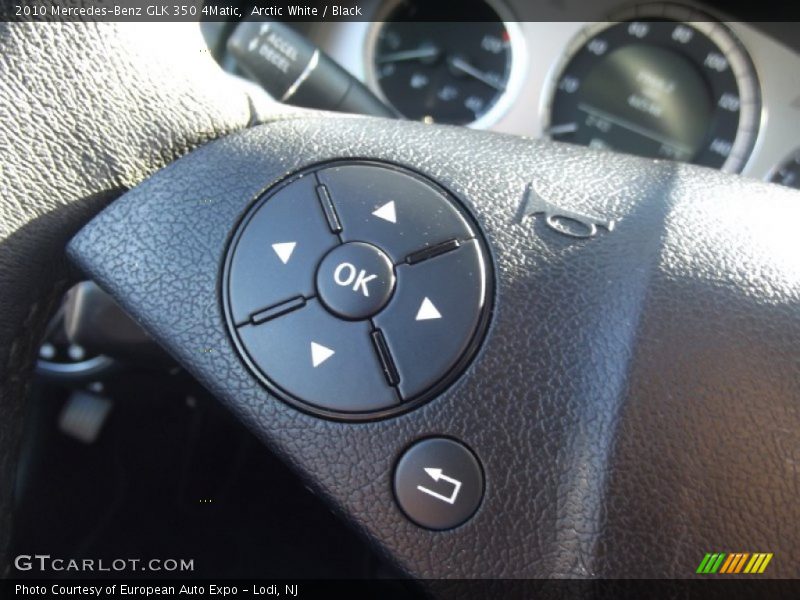 Arctic White / Black 2010 Mercedes-Benz GLK 350 4Matic
