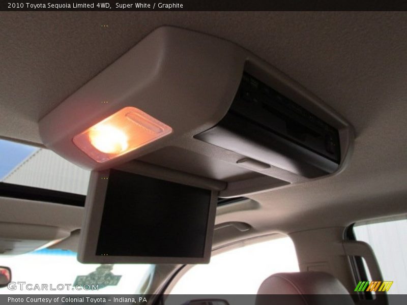 Super White / Graphite 2010 Toyota Sequoia Limited 4WD