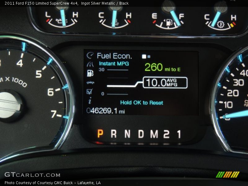 Ingot Silver Metallic / Black 2011 Ford F150 Limited SuperCrew 4x4