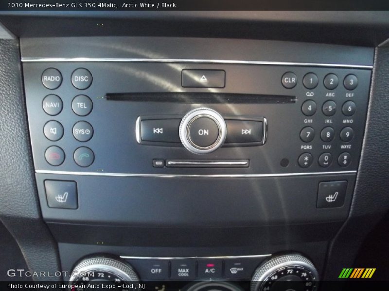 Arctic White / Black 2010 Mercedes-Benz GLK 350 4Matic