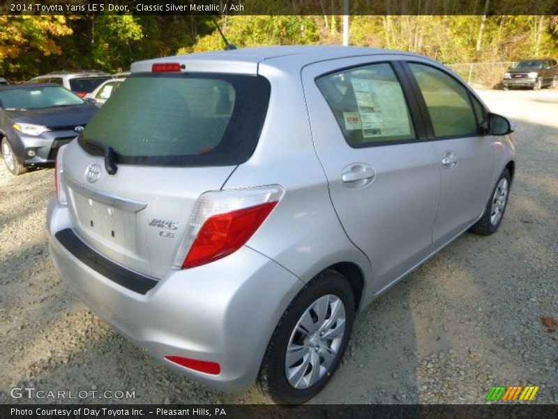  2014 Yaris LE 5 Door Classic Silver Metallic