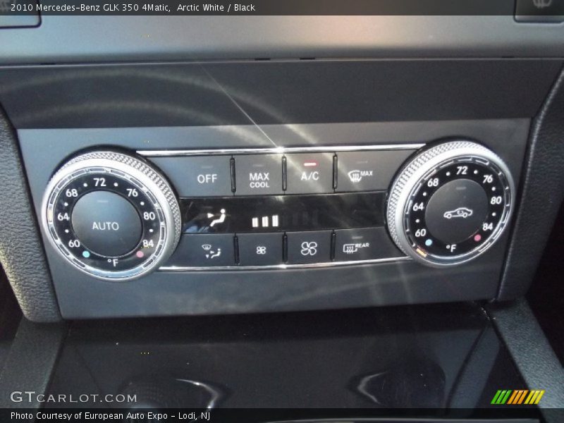 Arctic White / Black 2010 Mercedes-Benz GLK 350 4Matic