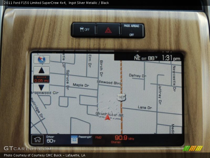 Ingot Silver Metallic / Black 2011 Ford F150 Limited SuperCrew 4x4