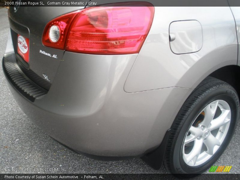 Gotham Gray Metallic / Gray 2008 Nissan Rogue SL