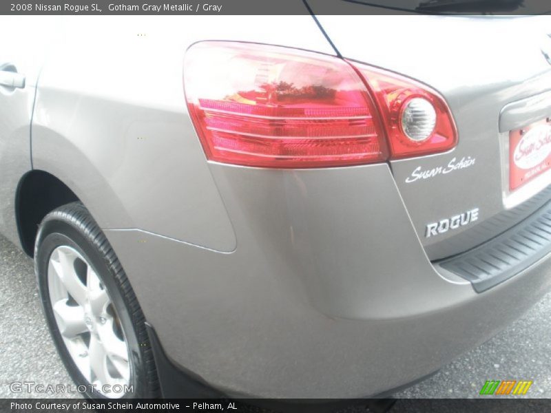 Gotham Gray Metallic / Gray 2008 Nissan Rogue SL