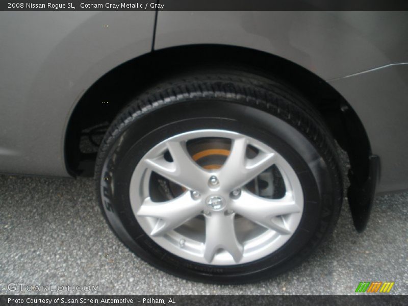 Gotham Gray Metallic / Gray 2008 Nissan Rogue SL