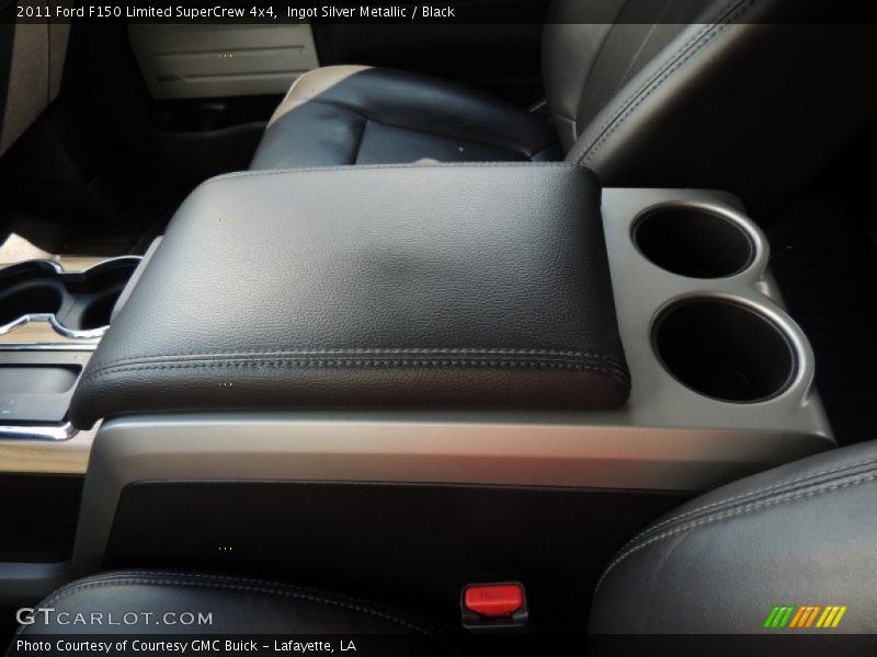 Ingot Silver Metallic / Black 2011 Ford F150 Limited SuperCrew 4x4