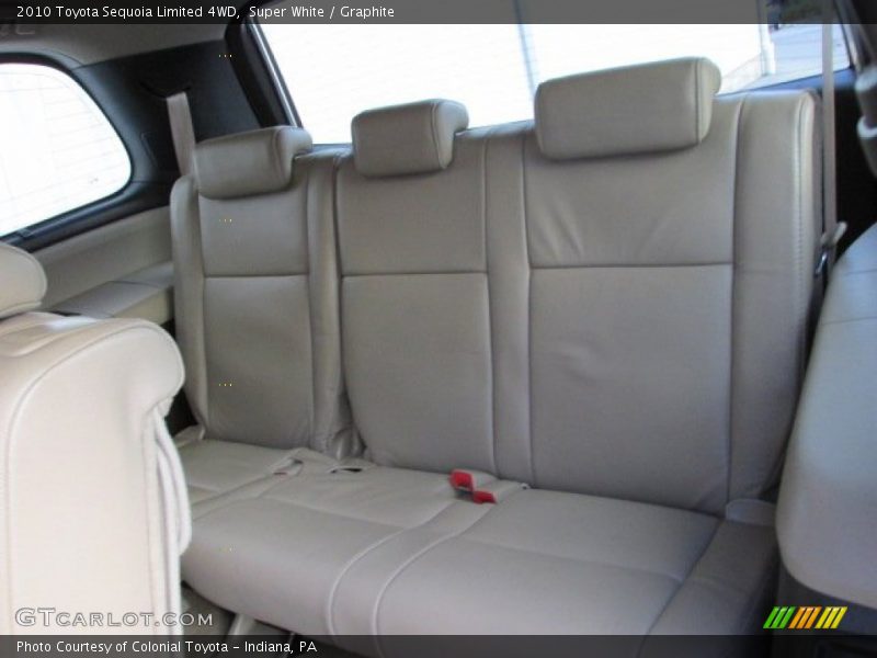 Super White / Graphite 2010 Toyota Sequoia Limited 4WD