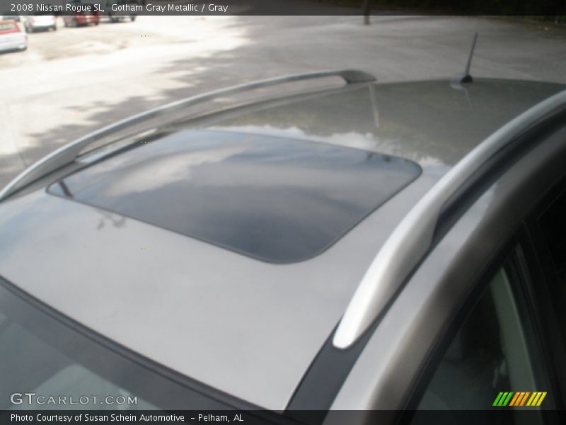 Gotham Gray Metallic / Gray 2008 Nissan Rogue SL