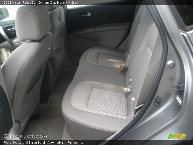 Gotham Gray Metallic / Gray 2008 Nissan Rogue SL