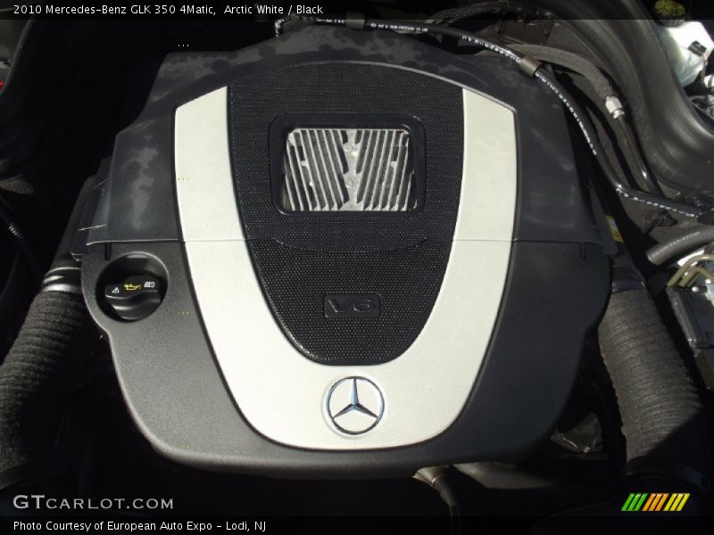 Arctic White / Black 2010 Mercedes-Benz GLK 350 4Matic