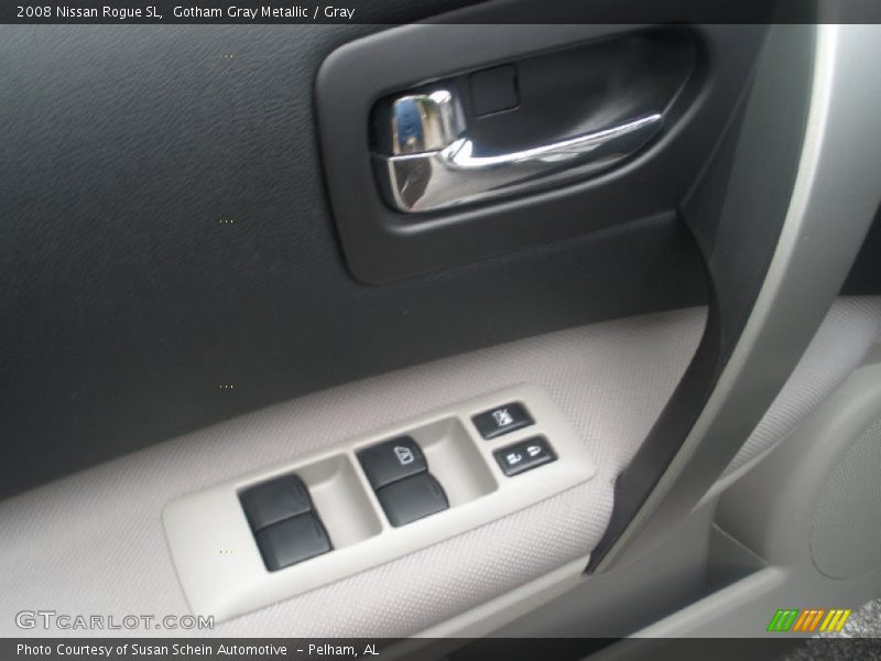 Gotham Gray Metallic / Gray 2008 Nissan Rogue SL