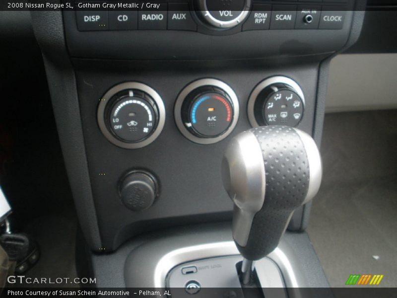 Gotham Gray Metallic / Gray 2008 Nissan Rogue SL