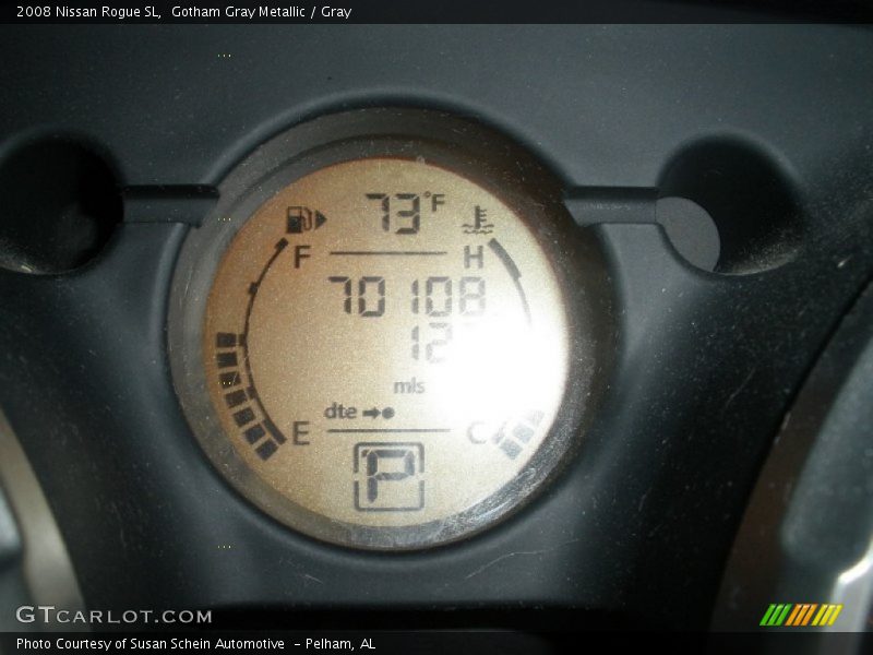 Gotham Gray Metallic / Gray 2008 Nissan Rogue SL