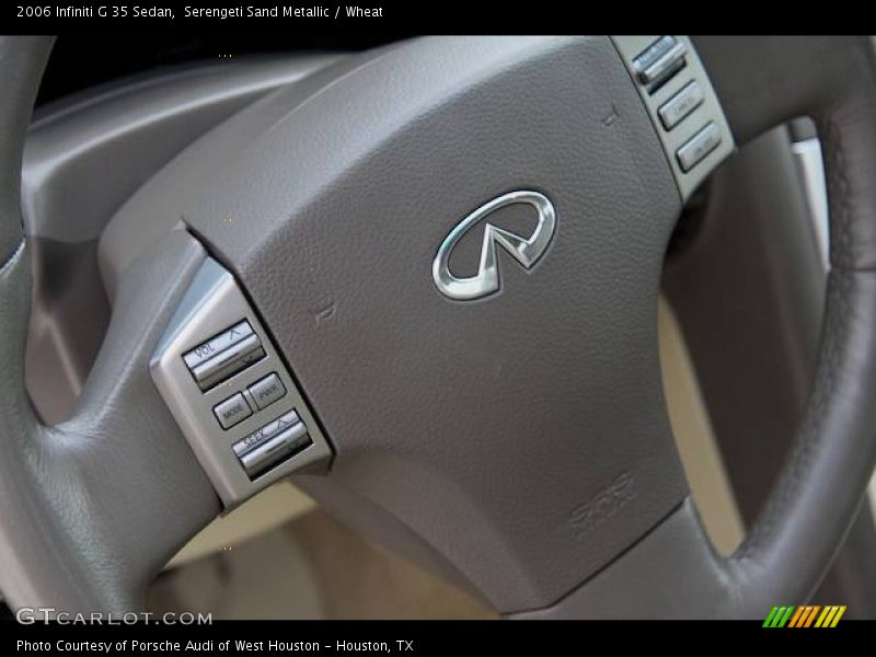 Serengeti Sand Metallic / Wheat 2006 Infiniti G 35 Sedan