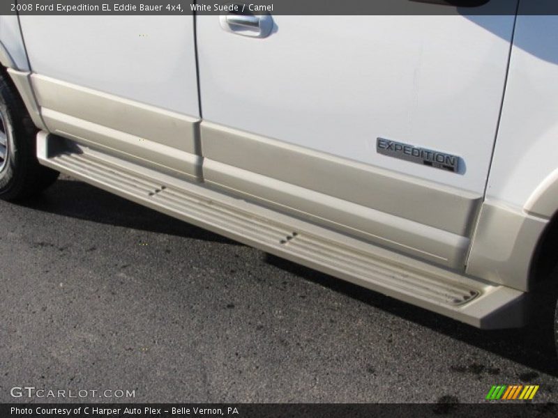 White Suede / Camel 2008 Ford Expedition EL Eddie Bauer 4x4