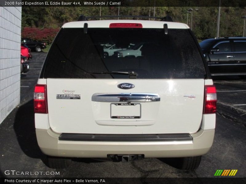 White Suede / Camel 2008 Ford Expedition EL Eddie Bauer 4x4
