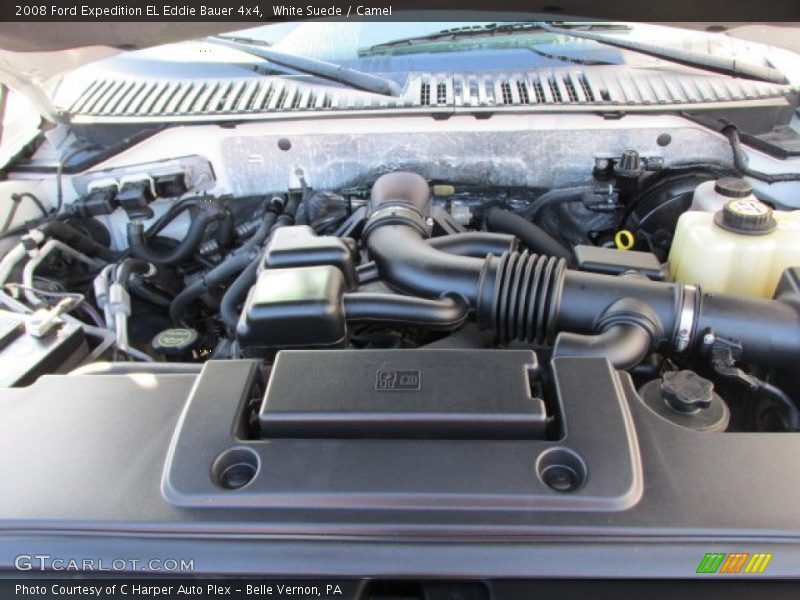 White Suede / Camel 2008 Ford Expedition EL Eddie Bauer 4x4