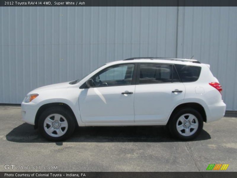 Super White / Ash 2012 Toyota RAV4 I4 4WD