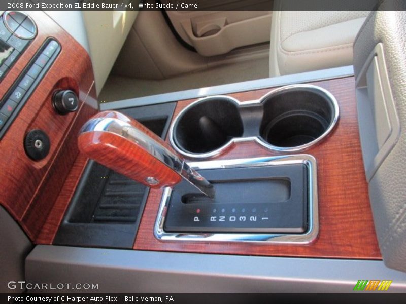 White Suede / Camel 2008 Ford Expedition EL Eddie Bauer 4x4