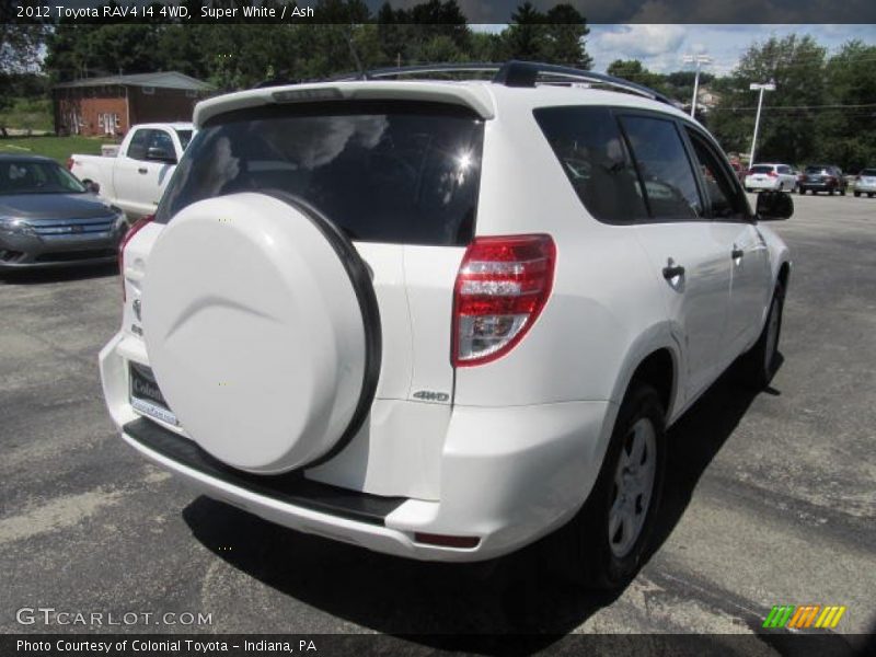 Super White / Ash 2012 Toyota RAV4 I4 4WD