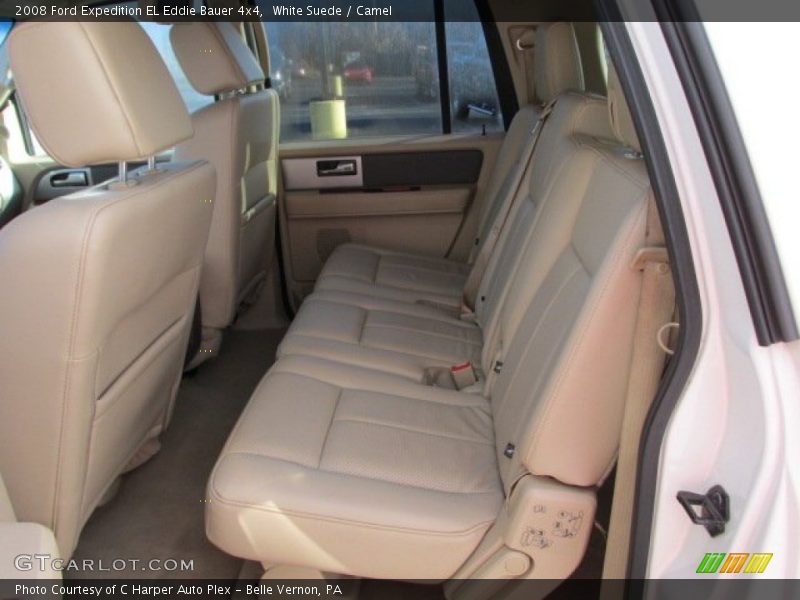 White Suede / Camel 2008 Ford Expedition EL Eddie Bauer 4x4