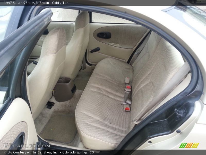 Rear Seat of 1997 S Series SL Sedan