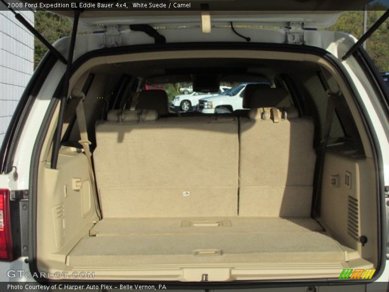 White Suede / Camel 2008 Ford Expedition EL Eddie Bauer 4x4