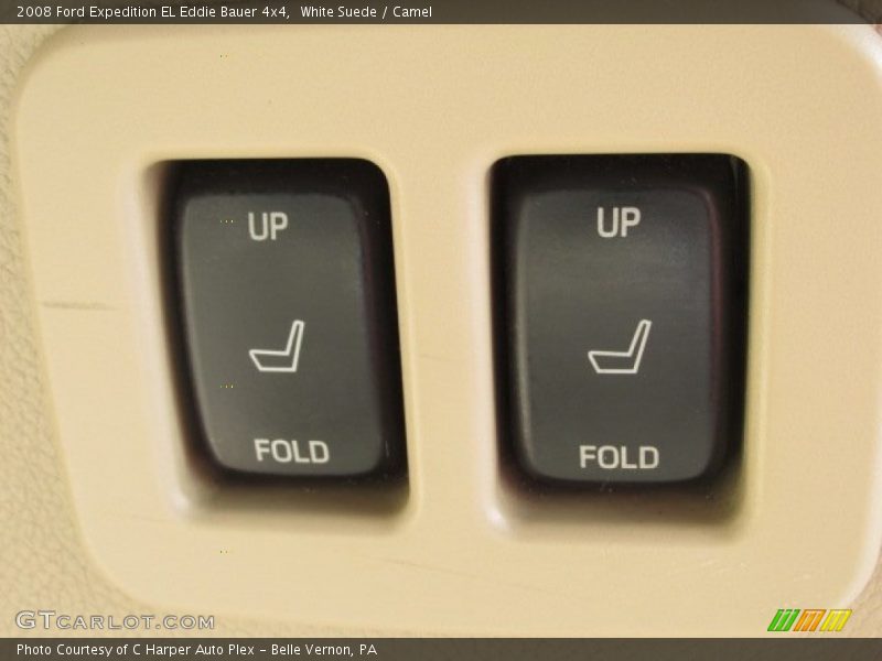White Suede / Camel 2008 Ford Expedition EL Eddie Bauer 4x4