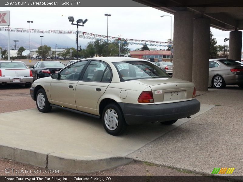 Gold / Tan 1997 Saturn S Series SL Sedan