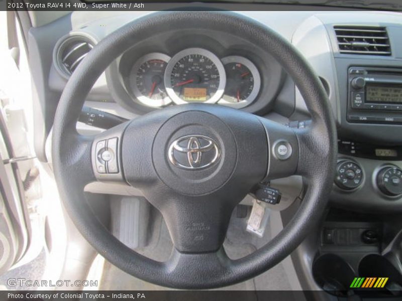 Super White / Ash 2012 Toyota RAV4 I4 4WD