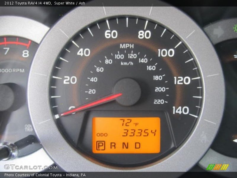Super White / Ash 2012 Toyota RAV4 I4 4WD