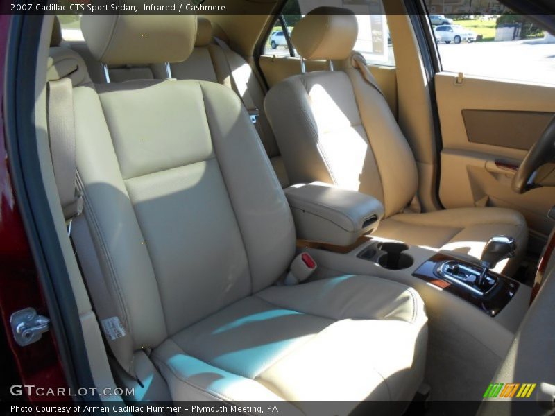Infrared / Cashmere 2007 Cadillac CTS Sport Sedan