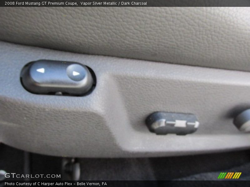 Vapor Silver Metallic / Dark Charcoal 2008 Ford Mustang GT Premium Coupe